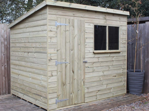 Essex Pent Shed