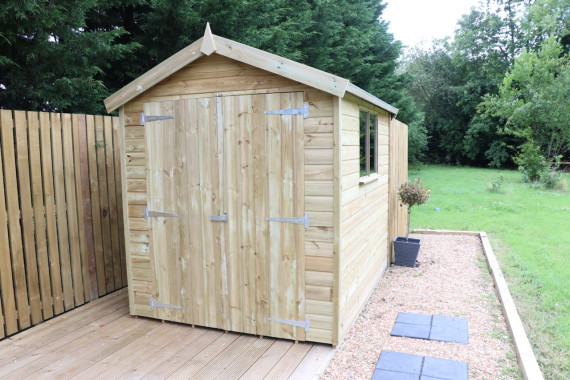 The Romney Double Door Shed