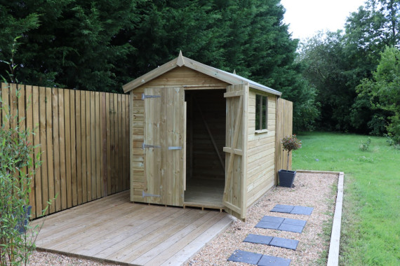 The Romney Double Door Shed