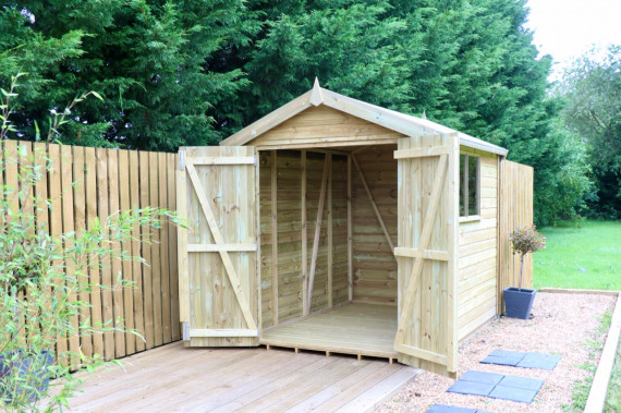 The Romney Double Door Shed