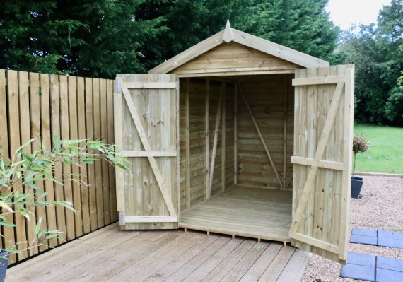 The Romney Double Door Shed