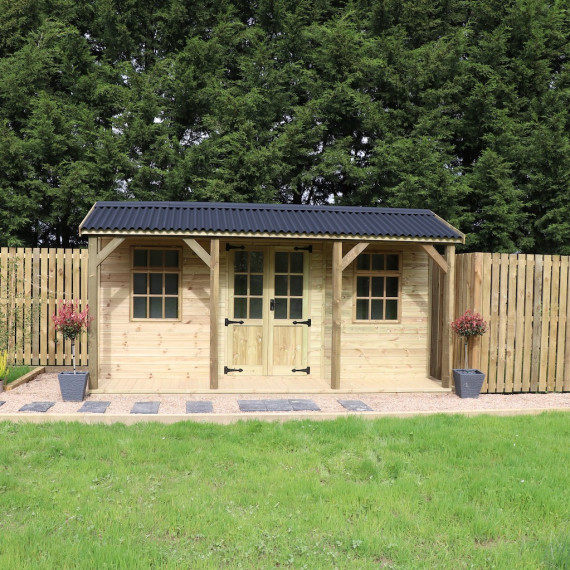 The Medway Summerhouse With Posts