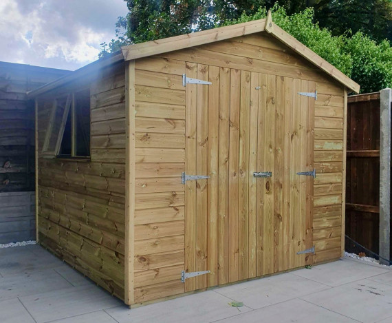 Reverse Kent Apex Shed