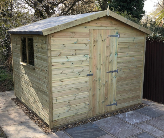 Reverse Kent Apex Shed