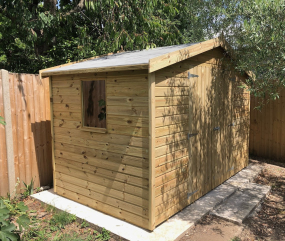 Reverse Kent Apex Shed