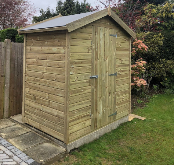 Reverse Kent Apex Shed