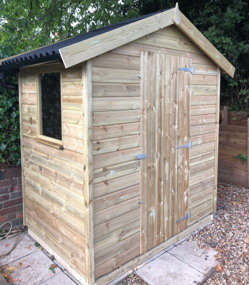 Reverse Kent Apex Shed