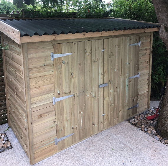 Reverse Worthing Mini Shed