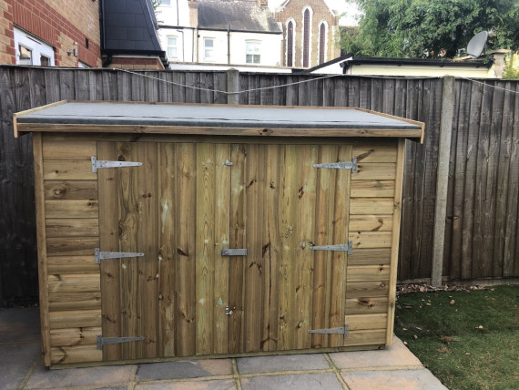 Reverse Worthing Mini Shed