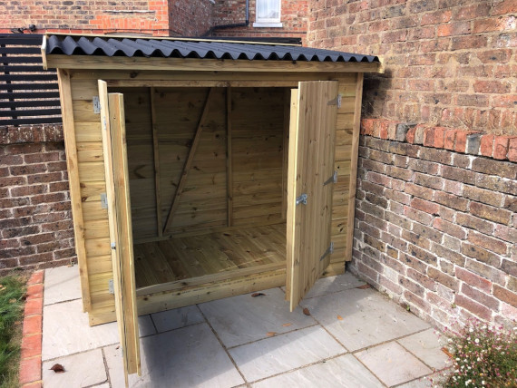 Reverse Worthing Mini Shed