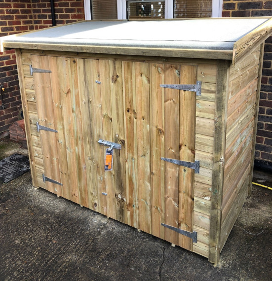 Reverse Worthing Mini Shed