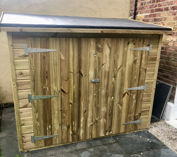 Reverse Worthing Mini Shed