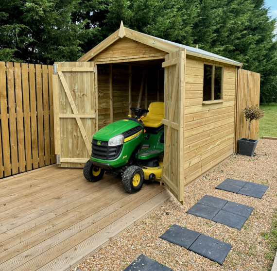 The Romney Double Door Shed