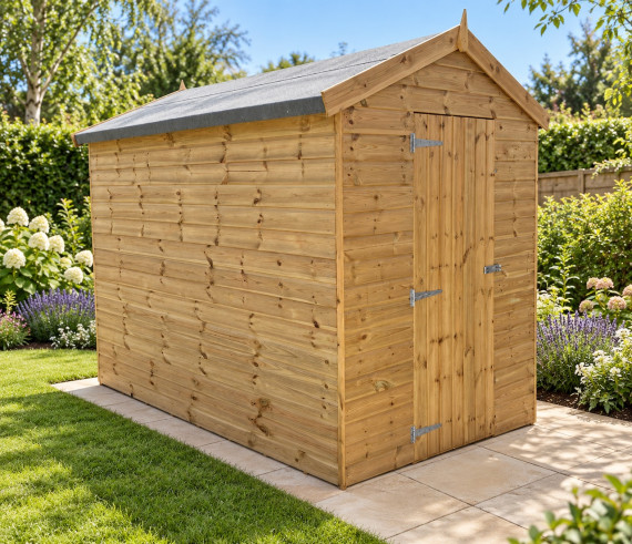 The 10 x 8 Dartford Apex Value Shed